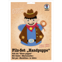 Filz-Set Handpuppe Cowboy