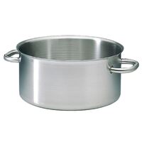 Bourgeat Excellence Casserole Pan Made of Stainless Steel 240mm 5L
