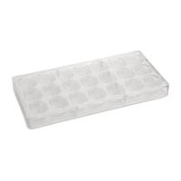 Schneider Chocolate Mould in Clear with Jewel Shape - Shock Resistant