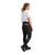 Whites Southside Chefs Utility Trousers with Elasticated Waist in Black - S