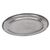 Olympia Oval Serving Tray with Wide Raised Rim Made of Stainless Steel - 201mm