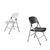 Bolero Foldaway Utility Chairs Black Polypropylene and Steel - Pack Quantity - 2