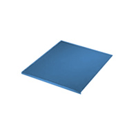 Fester Einlegeboden für Gehäuse BASETEC mit Tür, in Brillantblau RAL 5007 | SPK0035.5007