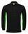 Tricorp polosweater Bi-Color - Workwear - 302001 - zwart/limoen groen - maat 5XL