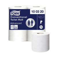 TORK CONVENTI TOILET ROLL WHT PK36