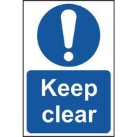 Keep Clear Sign