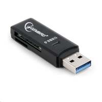 Gembird USB 3.0 kártyaolvasó fekete (UHB-CR3-01)
