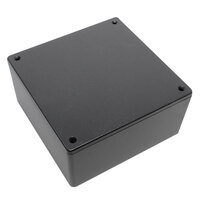 Hammond 1591XXUBK Multipurpose FRABS Enclosure 123 x 123 x 61 Black