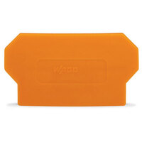 WAGO 284-327 2mm Front Entry Separator Plate Grey