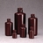 1000ml Narrow-mouth bottles Nalgene™ with closure HDPE amber