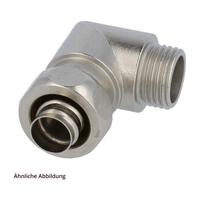 15011528016 Flexa USW-M Metallverschraubung 90 Grad Winkel Gewinde M16x1,5 für Schlauch-Außendurchmesser 14,0mm