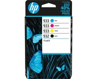 HP 932 / 933 Multipack je 1x bk,c,m,y für OfficeJet 6100, 6600, 6700