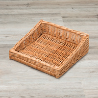 Gastronomy Basket / Wicker Basket / Filling Basket with Front Access, Flat