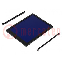 Display: LCD; graphical; 320x240; STN Negative; blue; 5.7"; LED