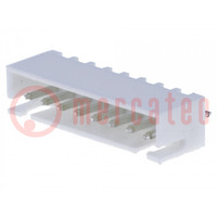 Socket; wire-board; male; A2501; 2.5mm; PIN: 8; THT; 250V; 3A; tinned
