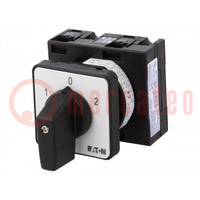 Switch: cam switch; Stabl.pos: 3; 32A; 1-0-2; for building in; 13kW