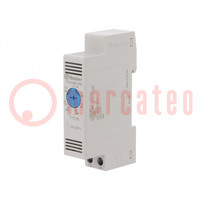 Sensor: thermostat; NO; 10A; 250VAC; screw terminals; 7±4 K; IP20