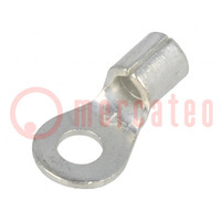 Tip: ring; M4; 2÷2.6mm2; crimped; for cable; non-insulated; copper