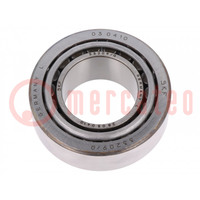 Bearing: tapered roller; Øint: 45mm; Øout: 85mm; W: 32mm; Cage: steel