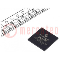 IC: PIC mikrokontroller; 2048kB; 2,2÷3,6VDC; SMD; LFBGA288; PIC32