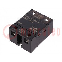 Relay: solid state; Ucntrl: 90÷240VAC; 50A; 48÷480VAC; SR1; 1-phase