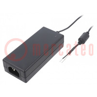 Power supply: switched-mode; 48VDC; 1.05A; Out: DIN 4pin; 50W; 89%