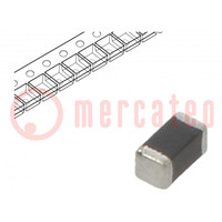 Varistor: multilayer; SMD; 0603; 14VAC; 18VDC; 0.2J; 30A; 40V; 3mW