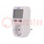 Controller; IP20; 16A; 0÷50°C; Range: 0,000÷9999 COST/kWh/W/V
