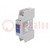 Power supply: switched-mode; for DIN rail; 15W; 24VDC; 630mA; 87%