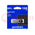 Pendrive; USB 2.0; 128GB; R: 20MB/s; W: 5MB/s; zwart; USB A