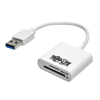 USB 3.0 MEMORY CARD MED READER/SD/MICRO SD BUILT-IN CABLE