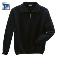 HAKRO Zip-Sweatshirt, schwarz, Größen: XS - XXXL Version: XS - Größe XS