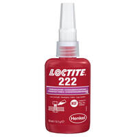 Loctite 222 niedrigfeste Schraubensicherung für kleine Schrauben, Inhalt: 50 ml