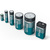 Bateria alkaliczna, AA (LR6), AA, 1.5V, Sencor, kartonik, 40-pack, 10x 4-pack