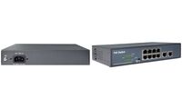DIGITUS PoE Fast Ethernet Switch, 8 Port + 2 Port Uplink (11007544)