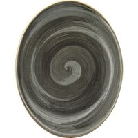 Produktbild zu BONNA »Aura« Platte oval, space, Länge: 250 mm, Breite: 190 mm