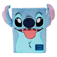 LOUNGEFLY DISNEY STITCH PLUSH JOURNAL