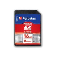 SD Card 16GB Verbatim SDHC Premium Class 10 retail