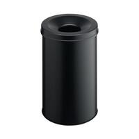 DURABLE Papierkorb Safe rund 30 Liter schwarz