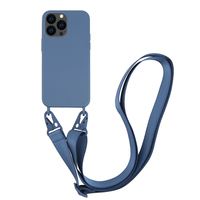 Vivanco Necklace Handy-Schutzhülle 15,5 cm (6.1 Zoll) Cover Blau