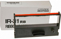 Citizen IR31R/B printer ribbon Black, Red