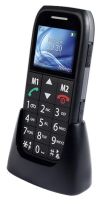 Fysic FM-7500 mobiele telefoon 75 g Zwart
