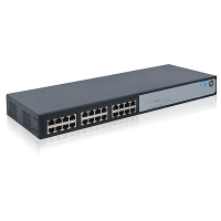 HPE 1410-24G-R Unmanaged Gigabit Ethernet (10/100/1000) 1U Black