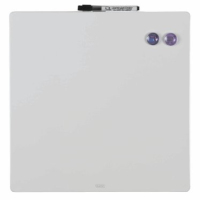 Rexel Tableau magnétique format carré, blanc, 360x360 mm