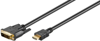 Goobay 31881 Videokabel-Adapter 1,5 m HDMI Typ A (Standard) DVI-D Schwarz
