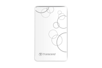 Transcend StoreJet 25A3 external hard drive 2000 GB White