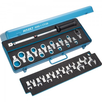 HAZET 6292-1CT/28 accessoire voor momentsleutels Torque wrench end fitting Zwart, Blauw 28 stuk(s)