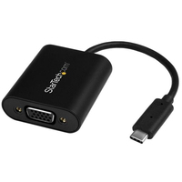 StarTech.com USB-C auf VGA Adapter - mit Präsentations Mode Switch - 1920x1200