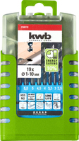 kwb 258819 drill bit Drill bit set 19 pc(s)