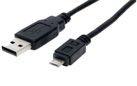 shiverpeaks BS77183 câble USB 3 m USB 2.0 USB A Micro-USB B Noir